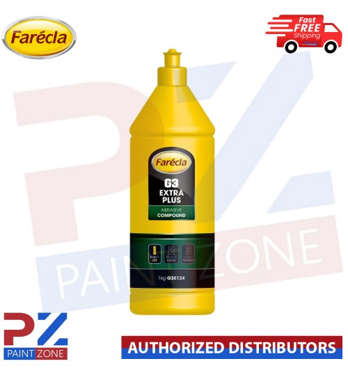 Farecla G3E124 Extra Abrasive Water-Based Cutting Compound 1kg - Bottle
